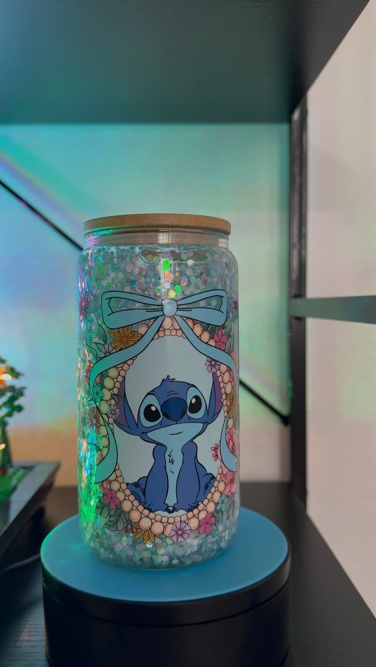 16oz Stitch Snow Globe